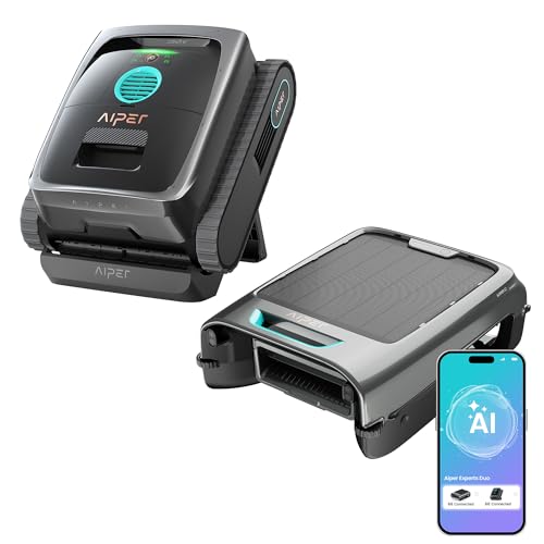 AIPER pool cleaner and skimmer duo